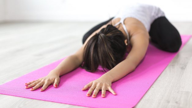 Ontstressen met yoga